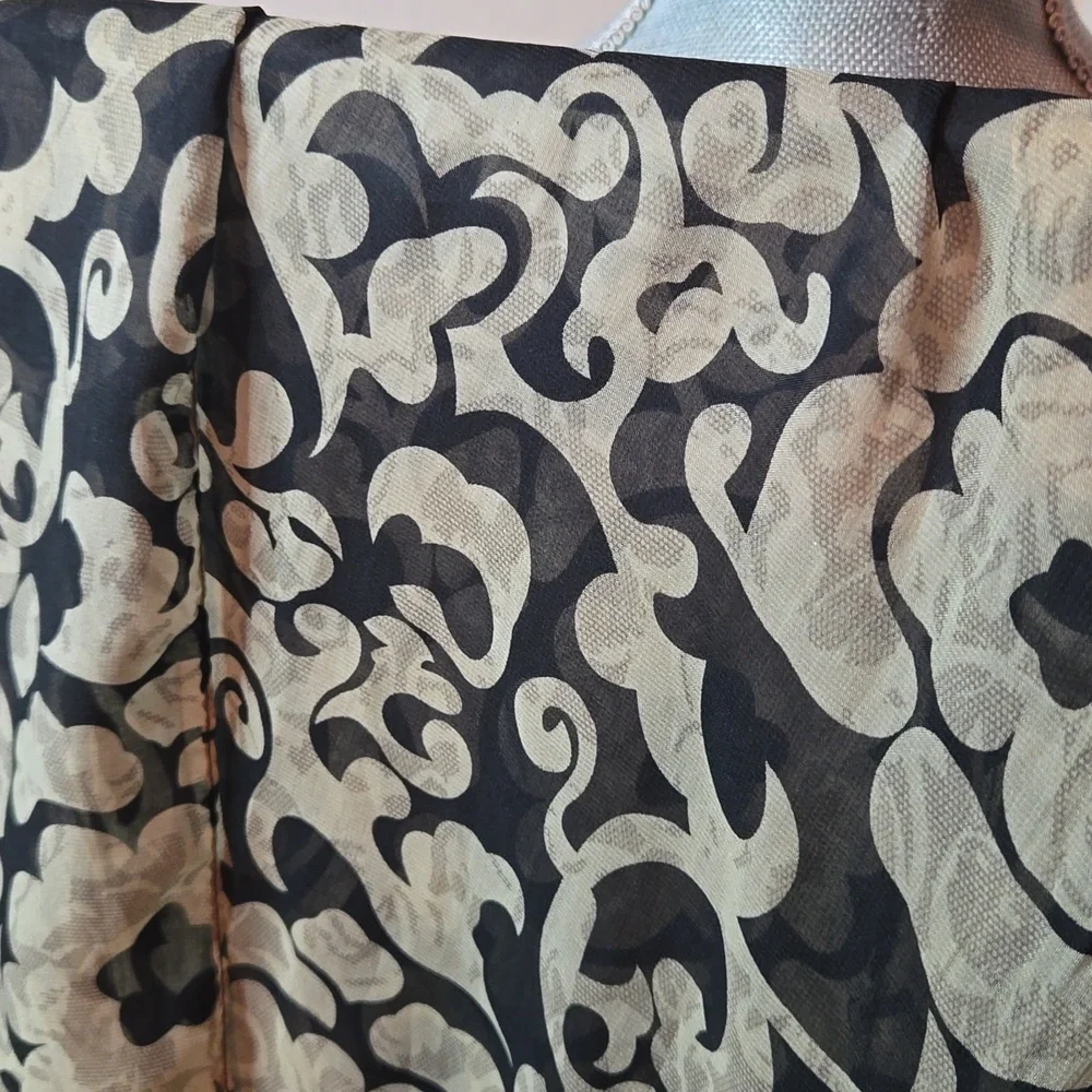 Two Tone Silk Scarf